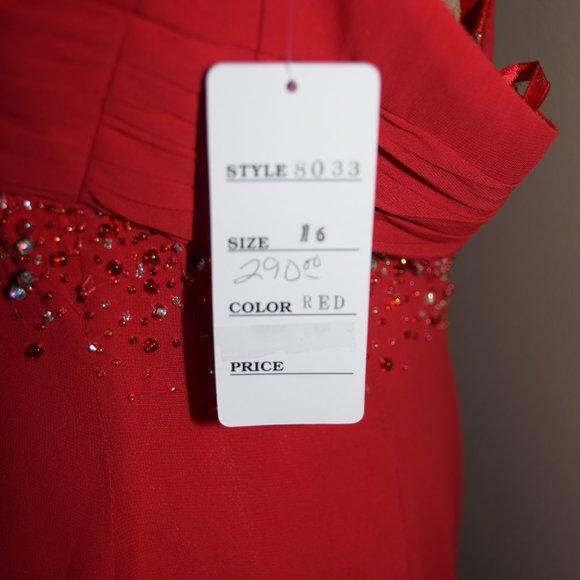 WOW!!!  GREAT LONG DRESS - Picture 4 of 4